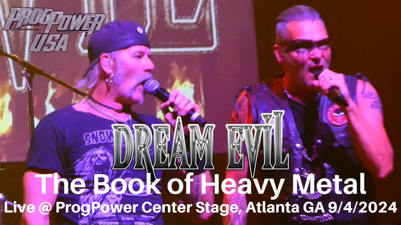 Dream Evil - The Book of Heavy Metal w Snowy Shaw LIVE @ ProgPower USA Center Stage Atlanta 9/4/2024