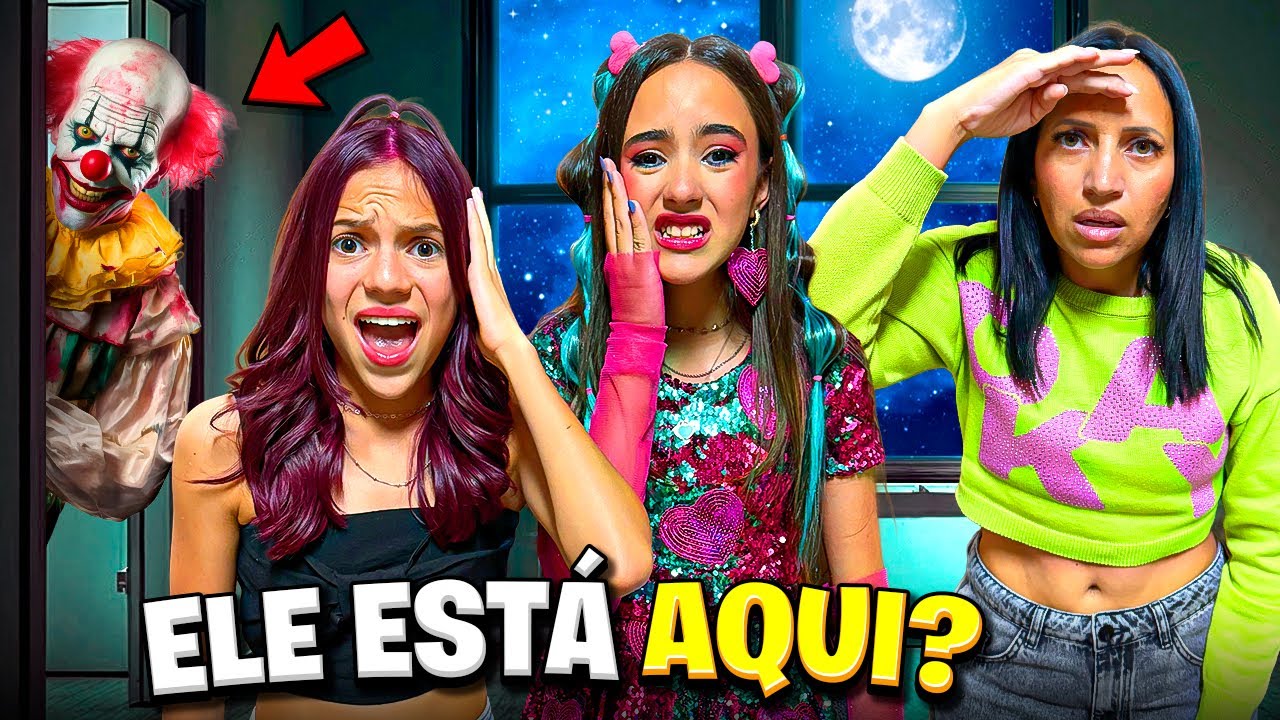 Fomos ￼No show da Belinha e o palhaço apareceu*e isso aconteceu 