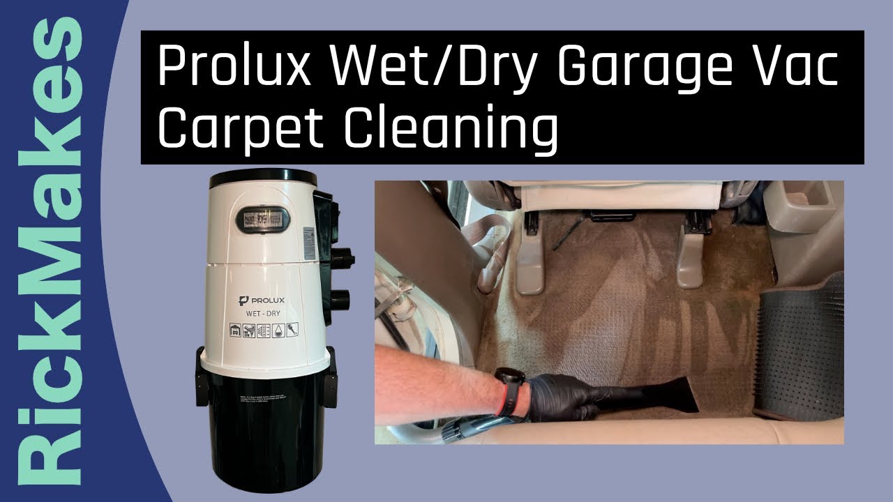 Prolux Wet/Dry Garage Vac Carpet Cleaning