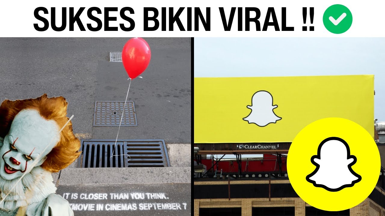 GENIUS! Inilah 5 Marketing Gerilya yang Unik dan Sukses Viral Di Internet‼️ ✅