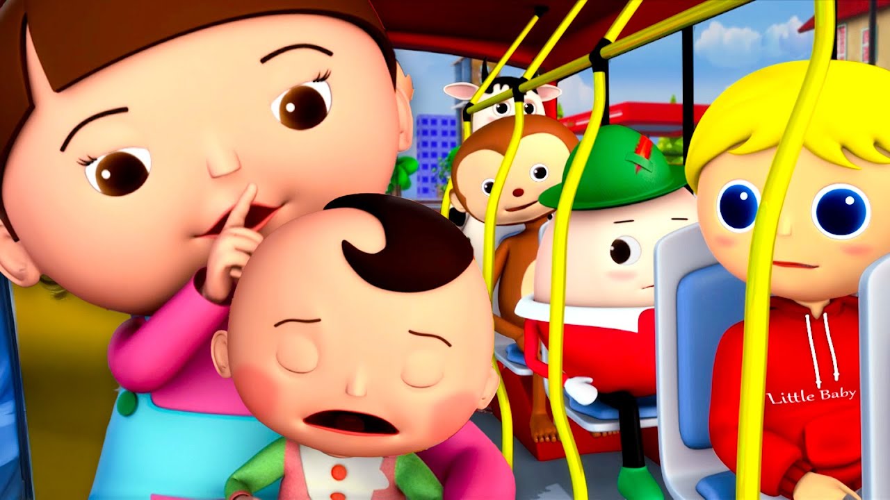 Baby on the Bus!👶| 🚌Wheels on the BUS Songs! 🚌 Nursery Rhymes for Kids