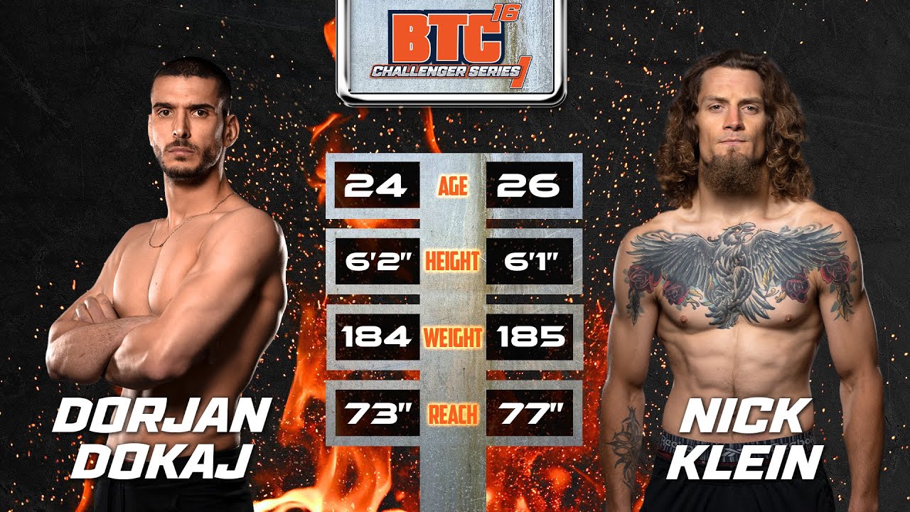 Dorjan Dokaj vs Nick Klein | BTC 16: Challenger Series I | FULL FIGHT