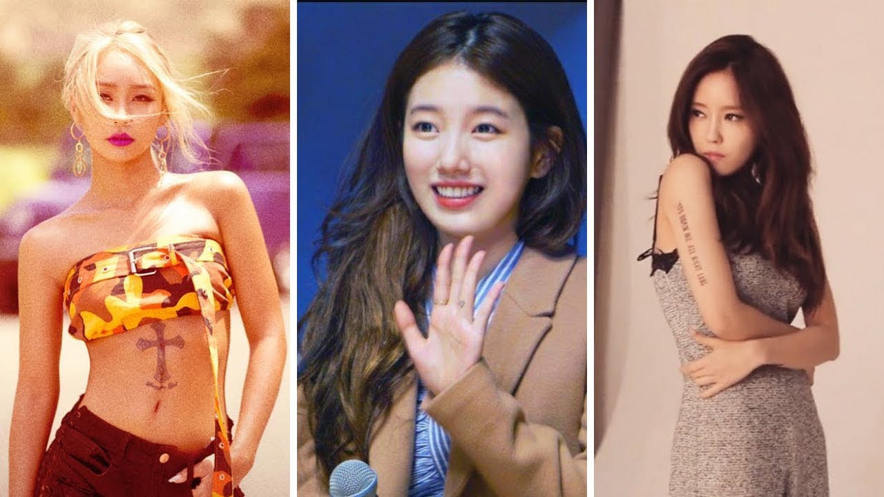 Top 10 Female Kpop Idols With Tattoo