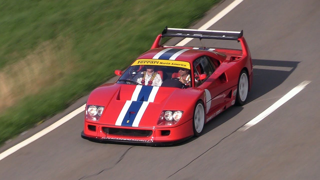 Street Legal Ferrari F40 LM - Exhaust SOUNDS On the Public ROADS!