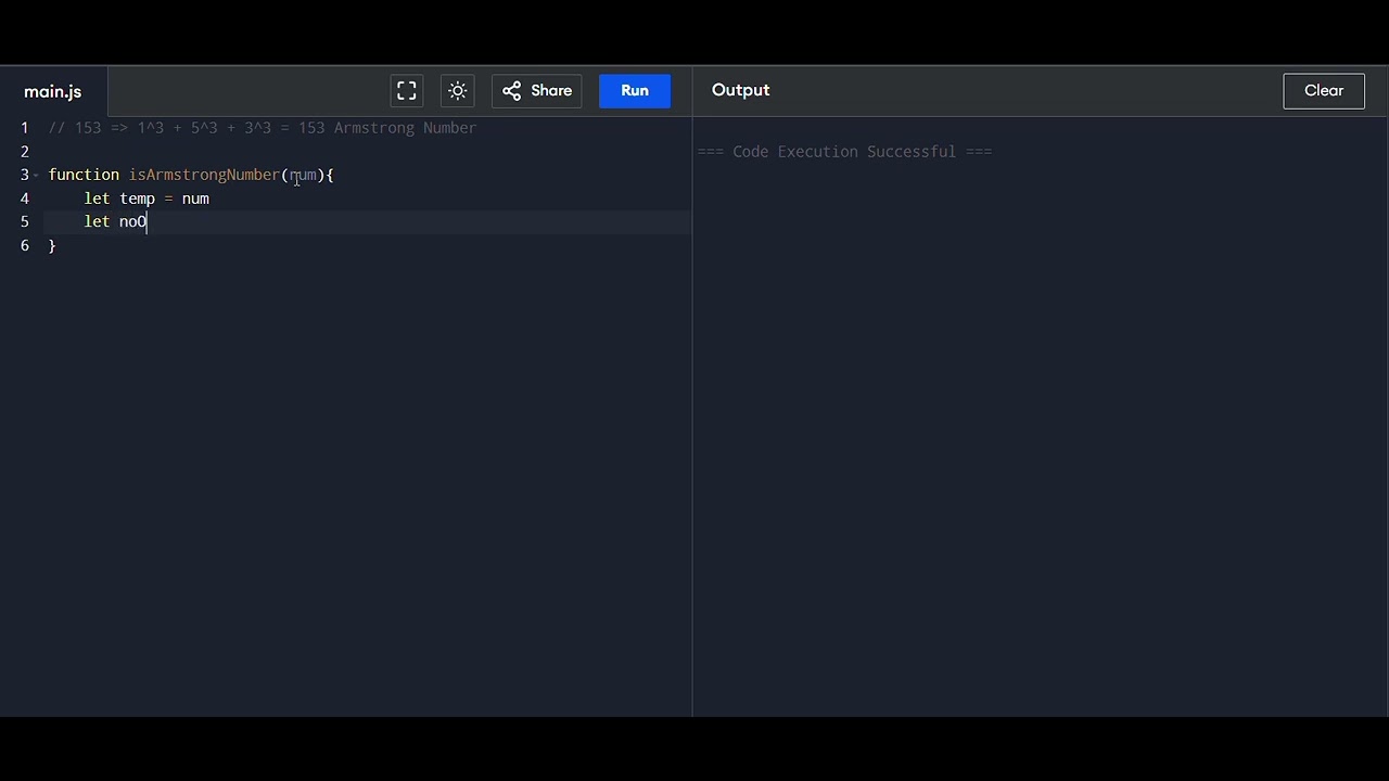 Easiest way to check the Armstrong Number