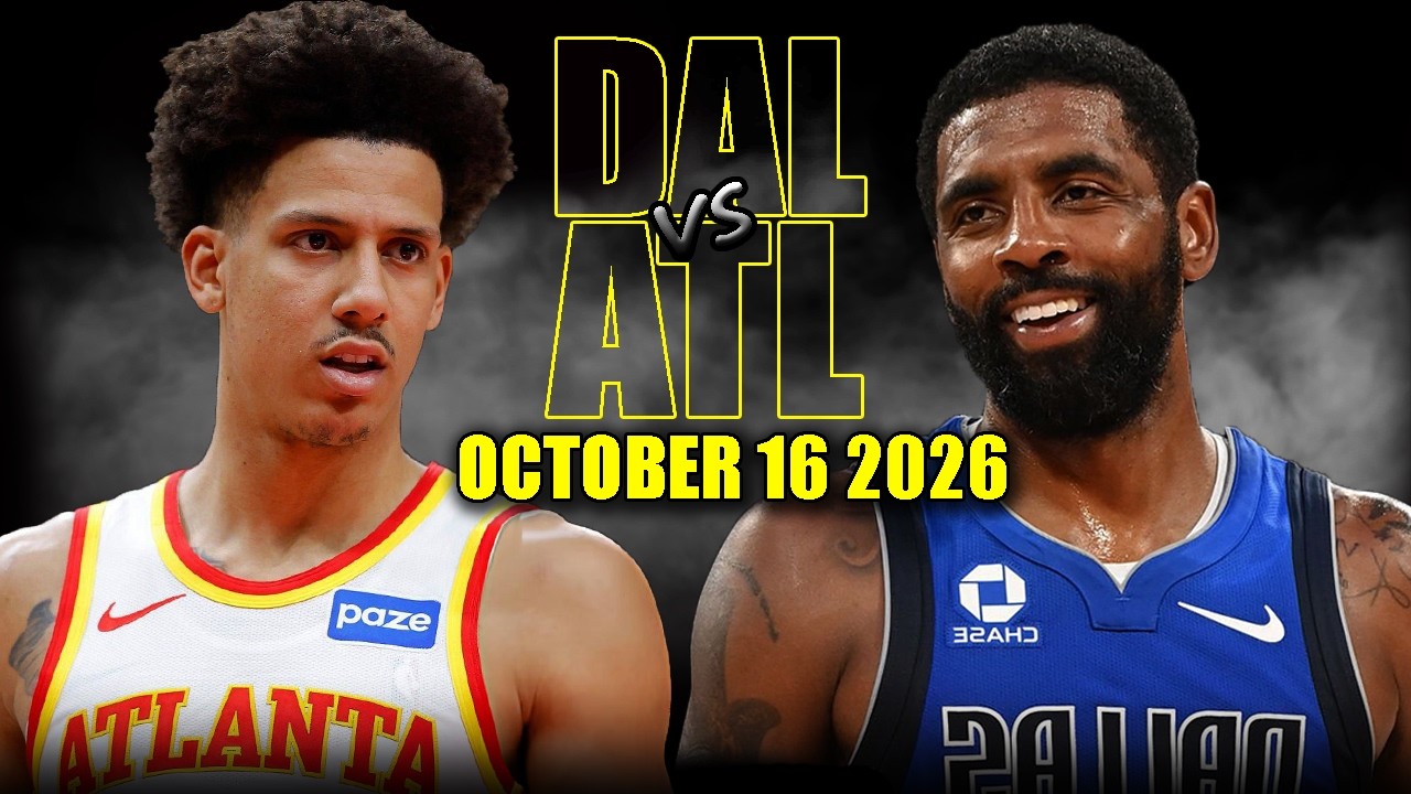 Dallas Mavericks vs Atlanta Hawks Full Game Highlights - October 16, 2026 | NBA Preseason