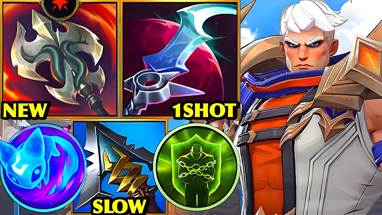 Wild Rift China Garen Top - NEW RAVANOUS HYDRA + AERY GAREN Build Runes - Soul Fighter Garen Skin