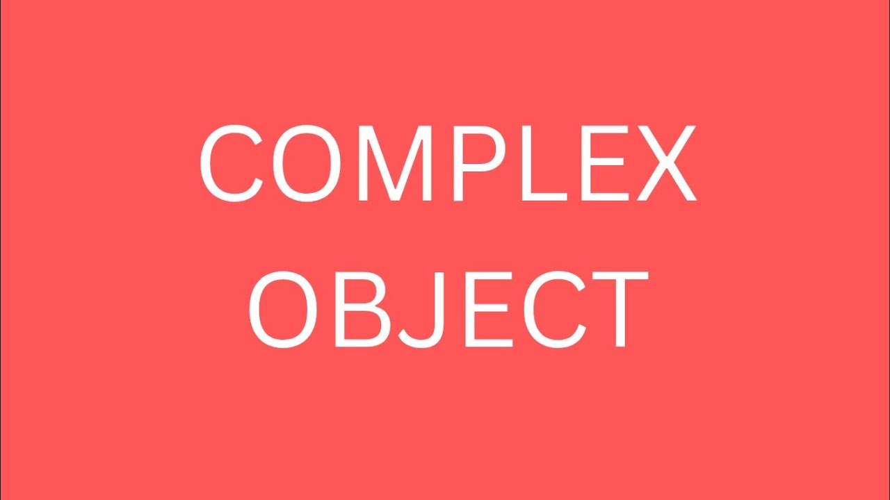 Complex Object-#english #miq #МИГ #sertifikasiya #английский