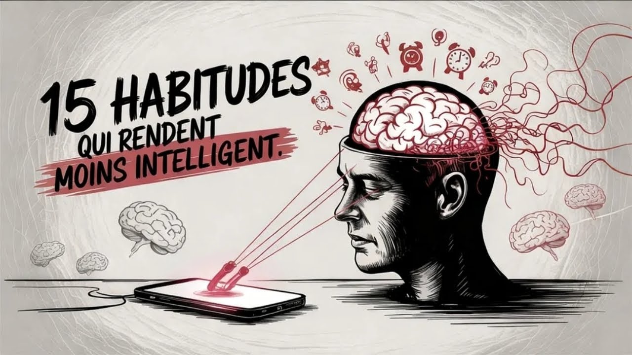 15 habitudes quotidiennes qui révèlent une faible intelligence (neurosciences)