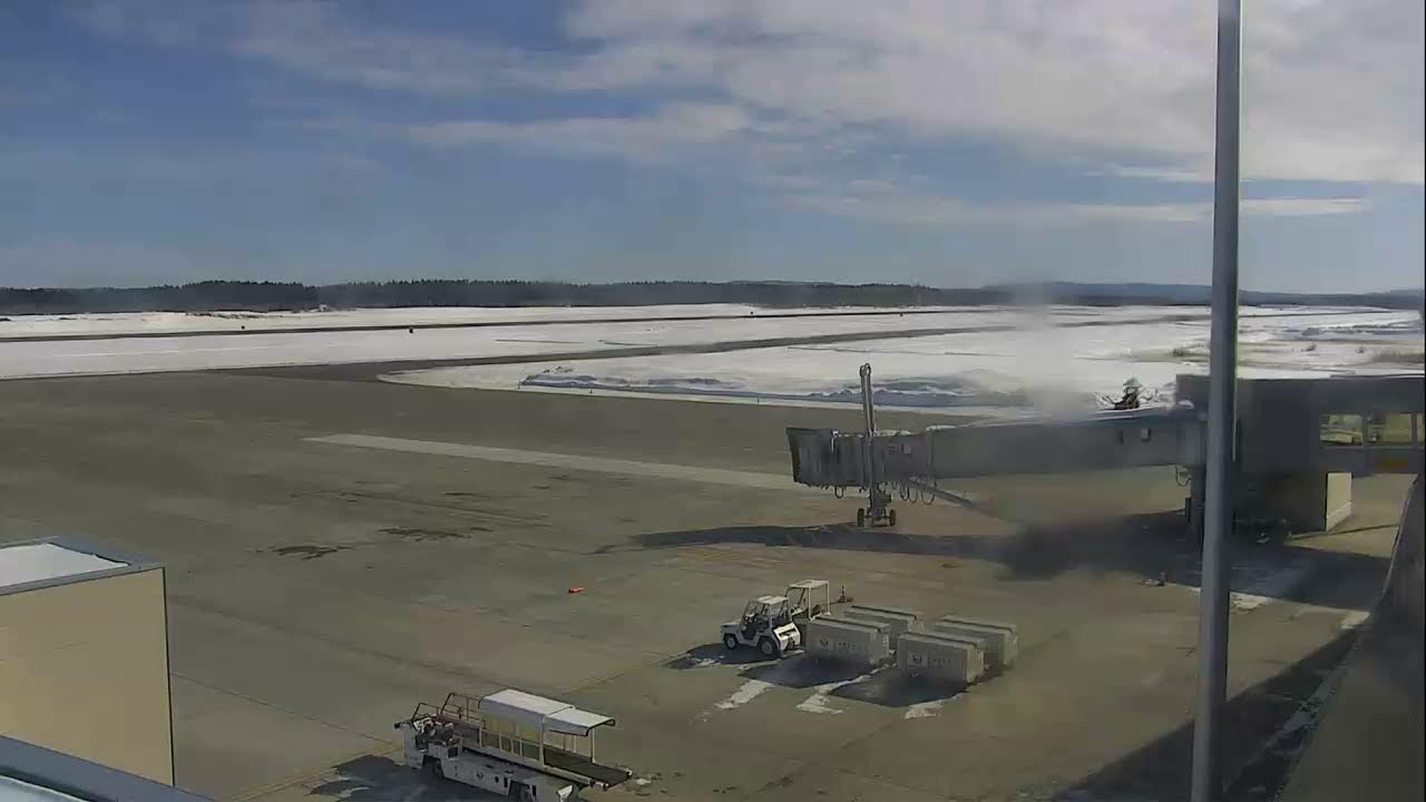 とかち帯広空港ライブカメラ Live Camera in The Tokachi-Obihiro Airport, Hokkaido in Japan