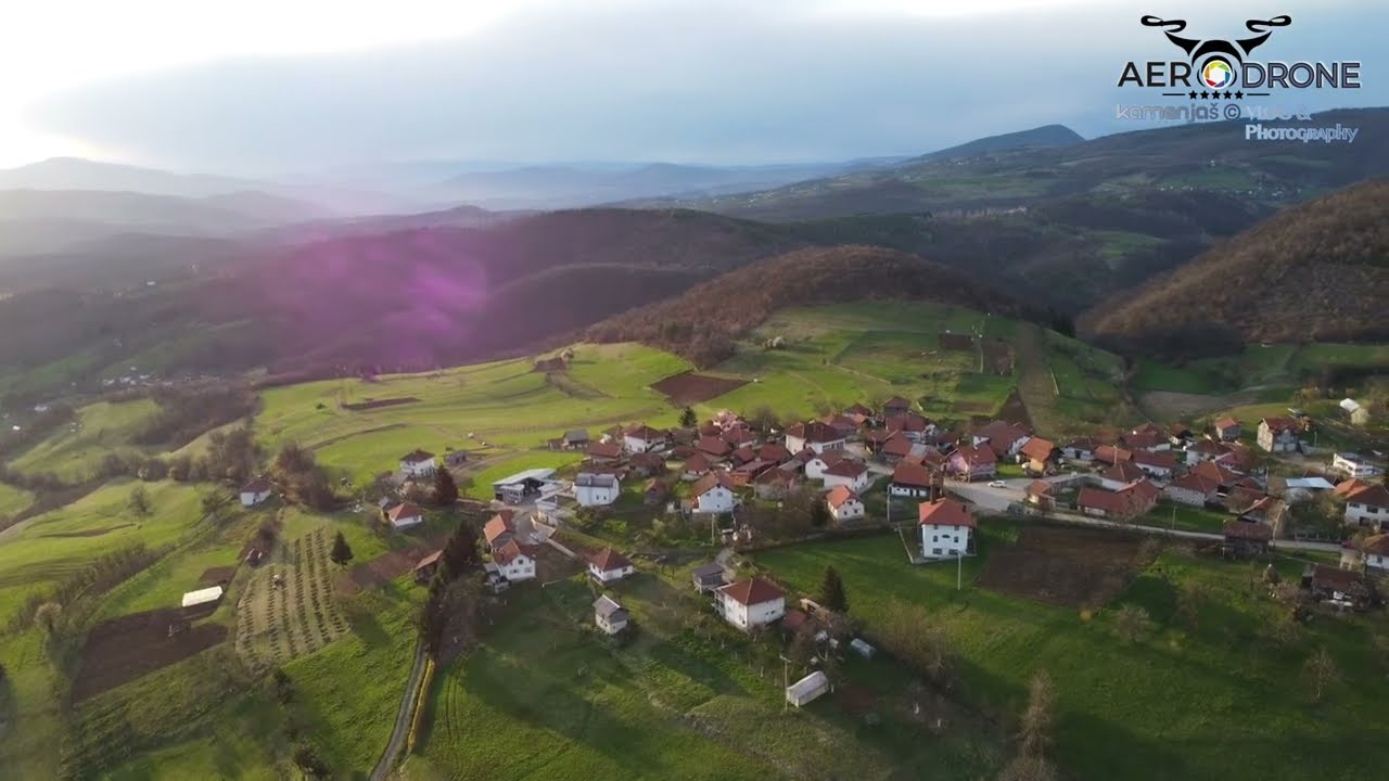 On crossroads with drone DJI mini 2 - Kokoščići 2.4.2023