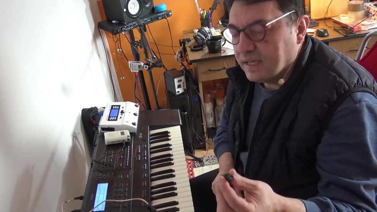 TC-Helicon harmonizer voices control by MIDI