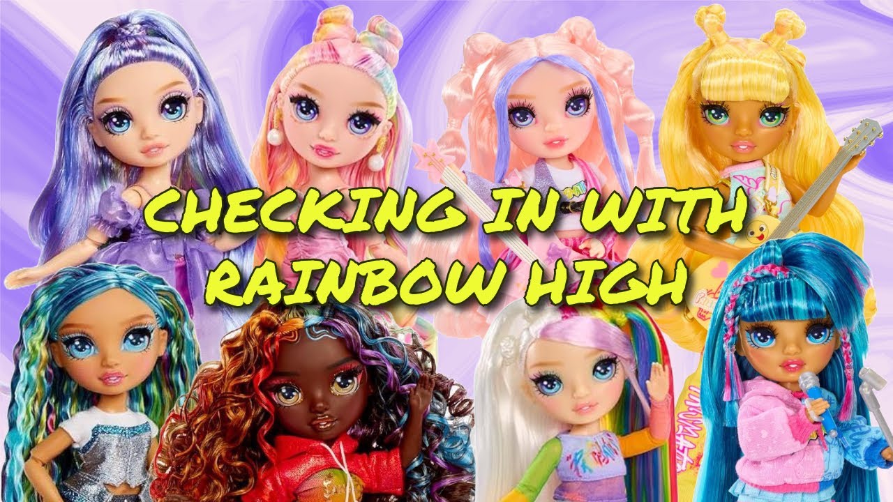 Checking In With RAINBOW HIGH! Ft. Amaya My Fashion Style Mini Review + First Look At New Dolls!
