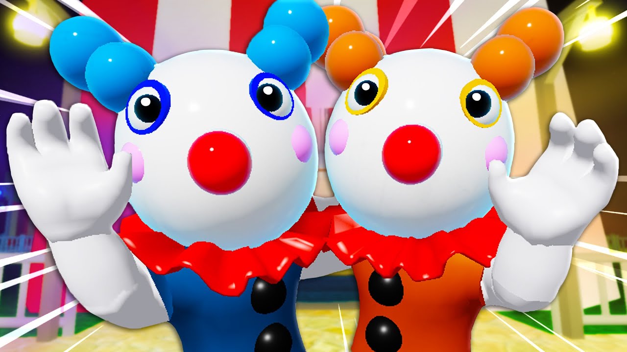 Clowny Has A Twin?! A Roblox Piggy Movie (Story)