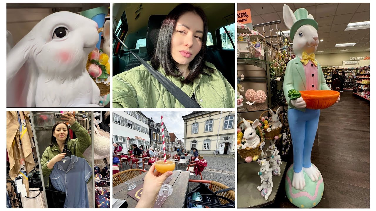 В Германию пришла ВЕСНА!🌞 Едем в Lippstadt🚘 Обзор в магазине TK Maxx😇 что купила сегодня?!