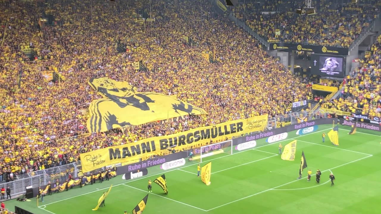 Manni Burgsmüller Verabschiedung BVB -Augsburg