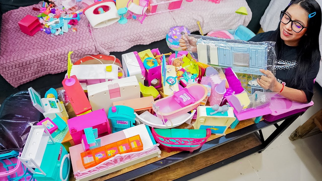 COMPRÉ MUCHOS JUGUETES DE USO de BARBIE / JUGUETES DE MI INFANCIA | Daailum