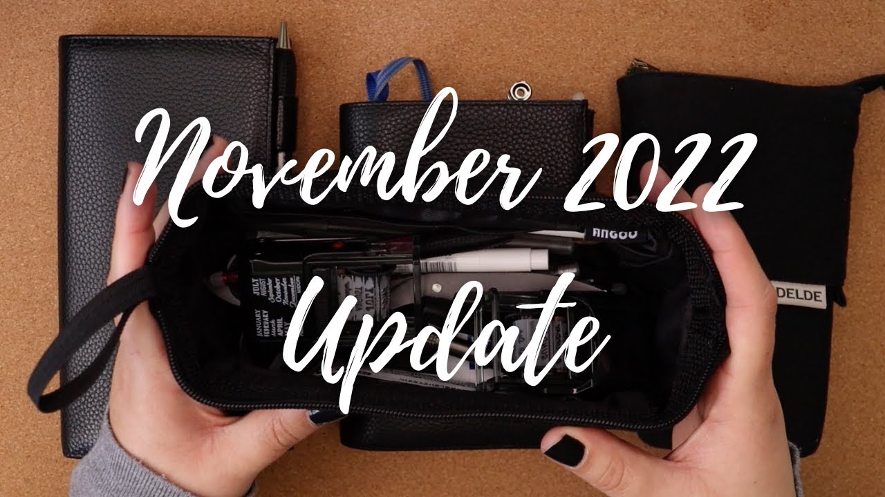 NOVEMBER 2022 PLANNER | UPDATE | A6 LEUCHTTERM 1917 POCKET BULLET JOURNAL