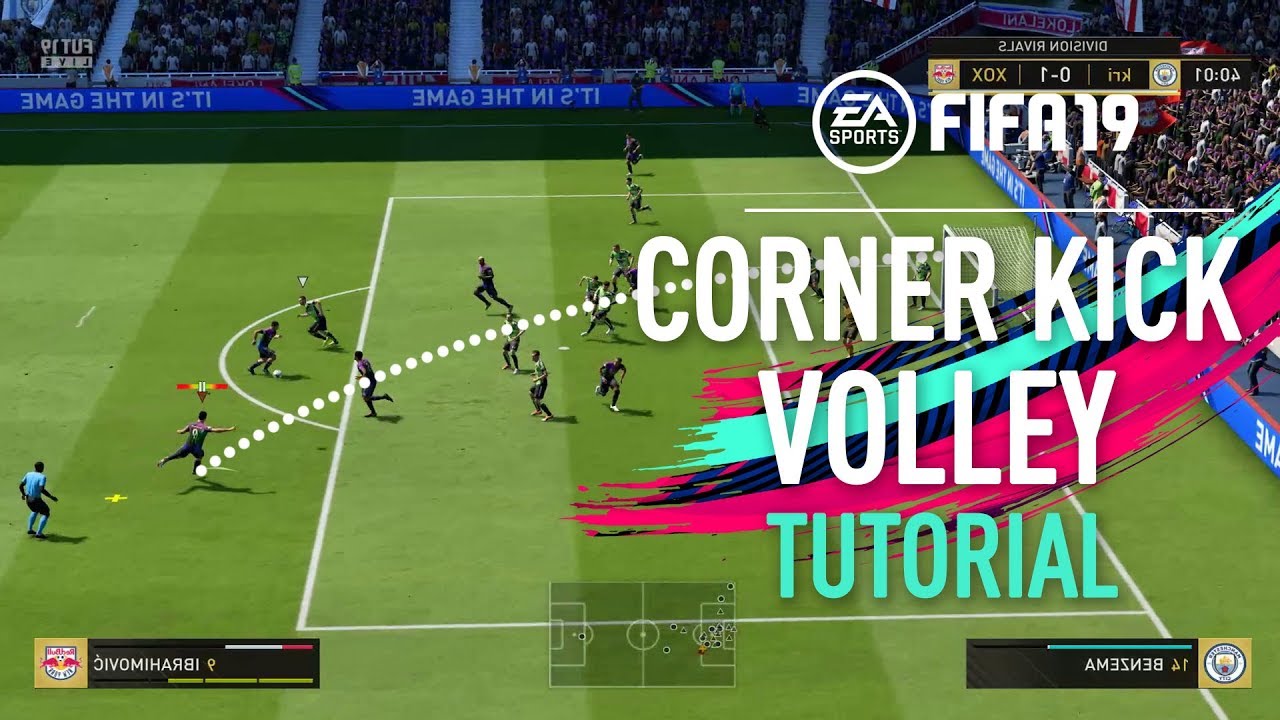 FIFA 19 | CORNER KICK VOLLEY TUTORIAL [PS4/XBOX ONE]