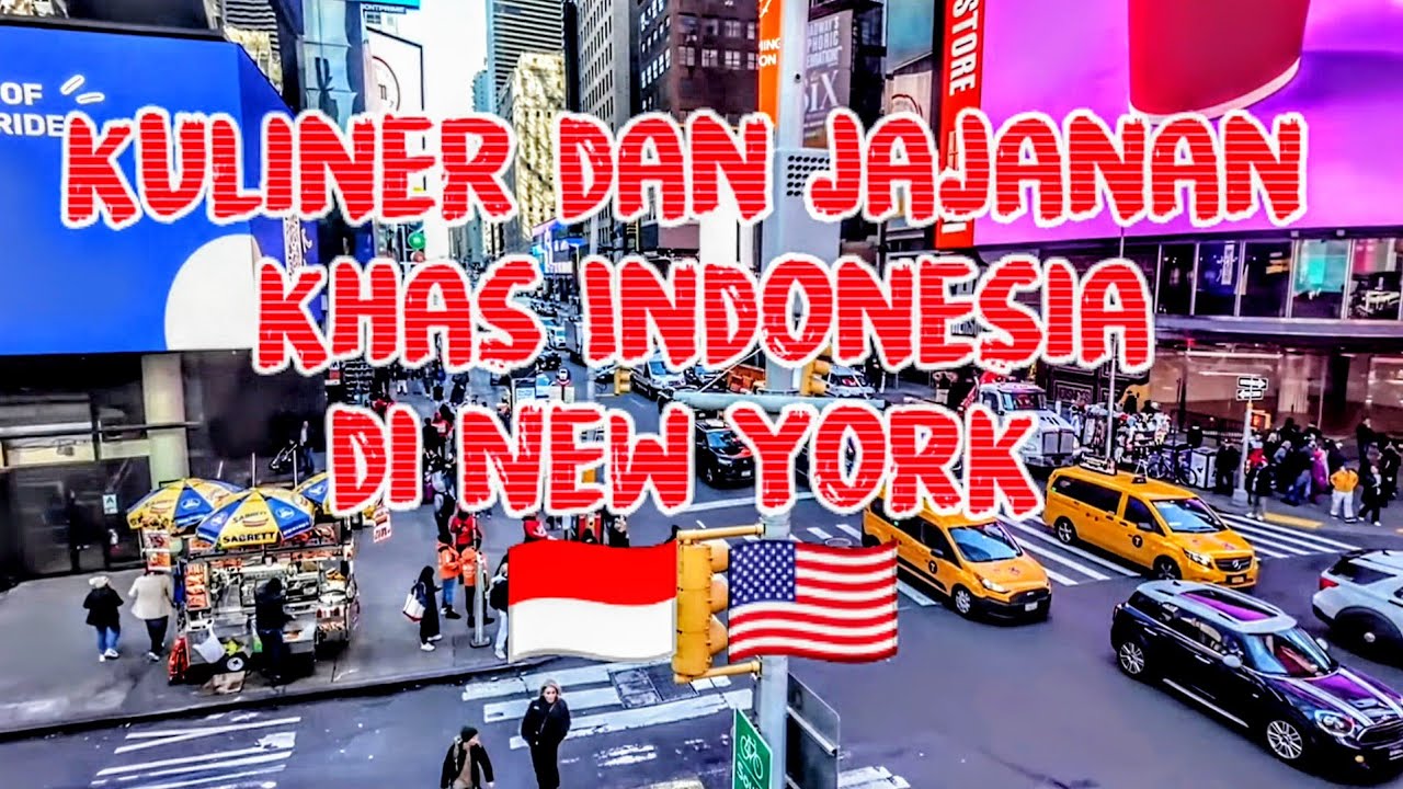 KELILING NEW YORK BERBURU MAKANAN INDONESIA DI RESTORAN JAKARTA MUNCH #kulinerindonesia