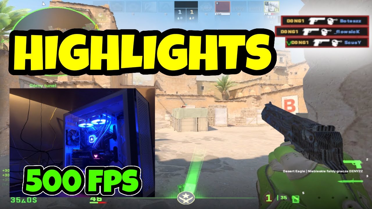 MÓJ NOWY KOMPUTER DO CS2 - HIGHLIGHTS