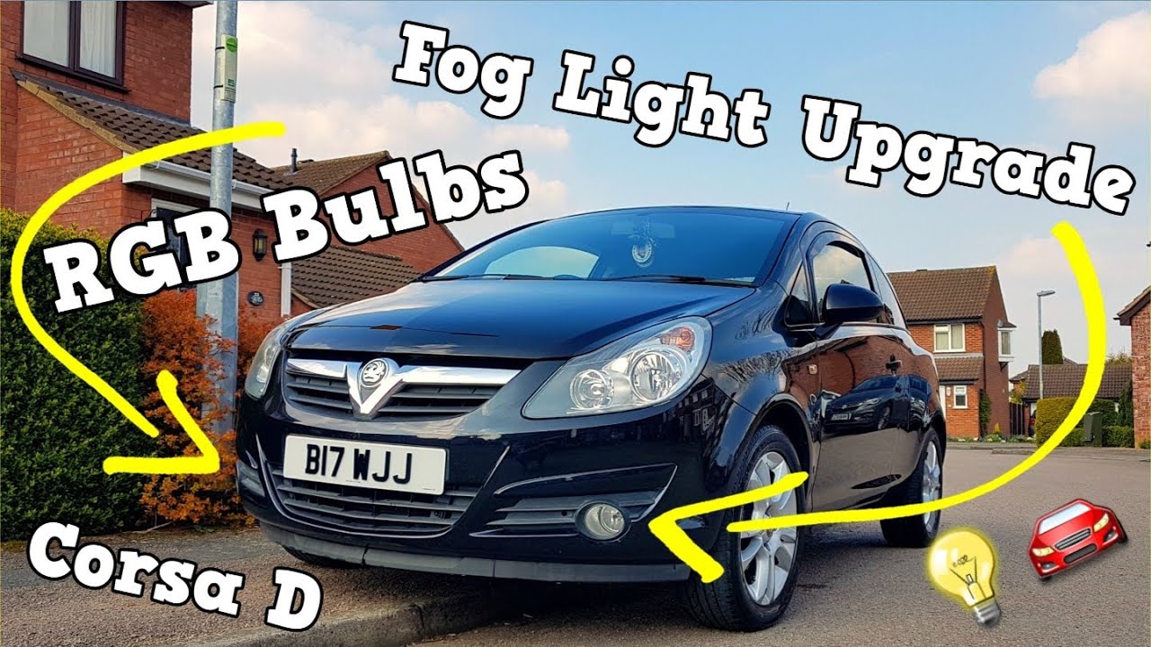How to change Fog light Bulbs on a Corsa D