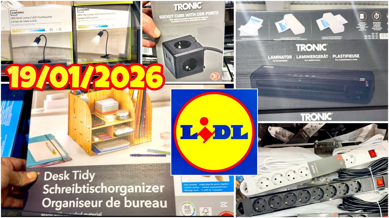 ¡BAZAR LIDL OFERTAS SEMANALES! Enero 2026❤️🛒  COCINA, ELECTRODOMÉSTICOS y MÁS #lidl #novedades 