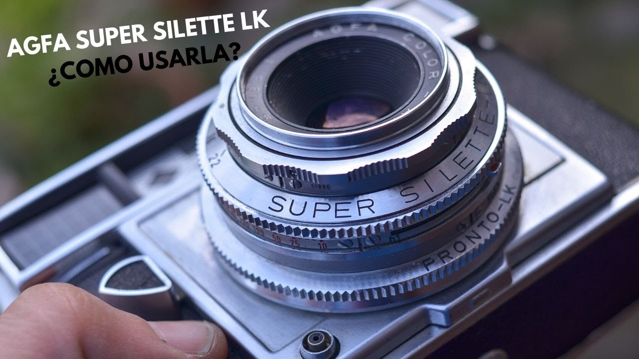 AGFA SUPER SILETTE 📷 SORPRENDENTE & HERMOSA 💚