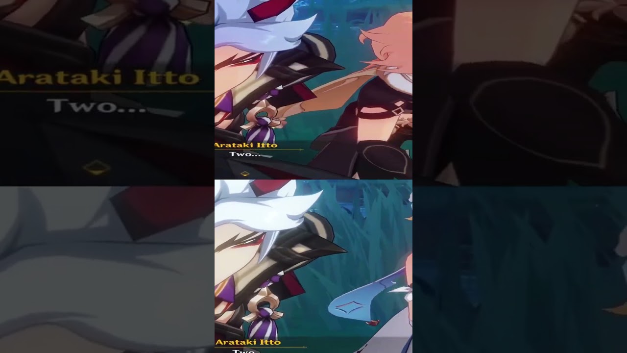 AETHER VS LUMINE Jumpscare #shorts
