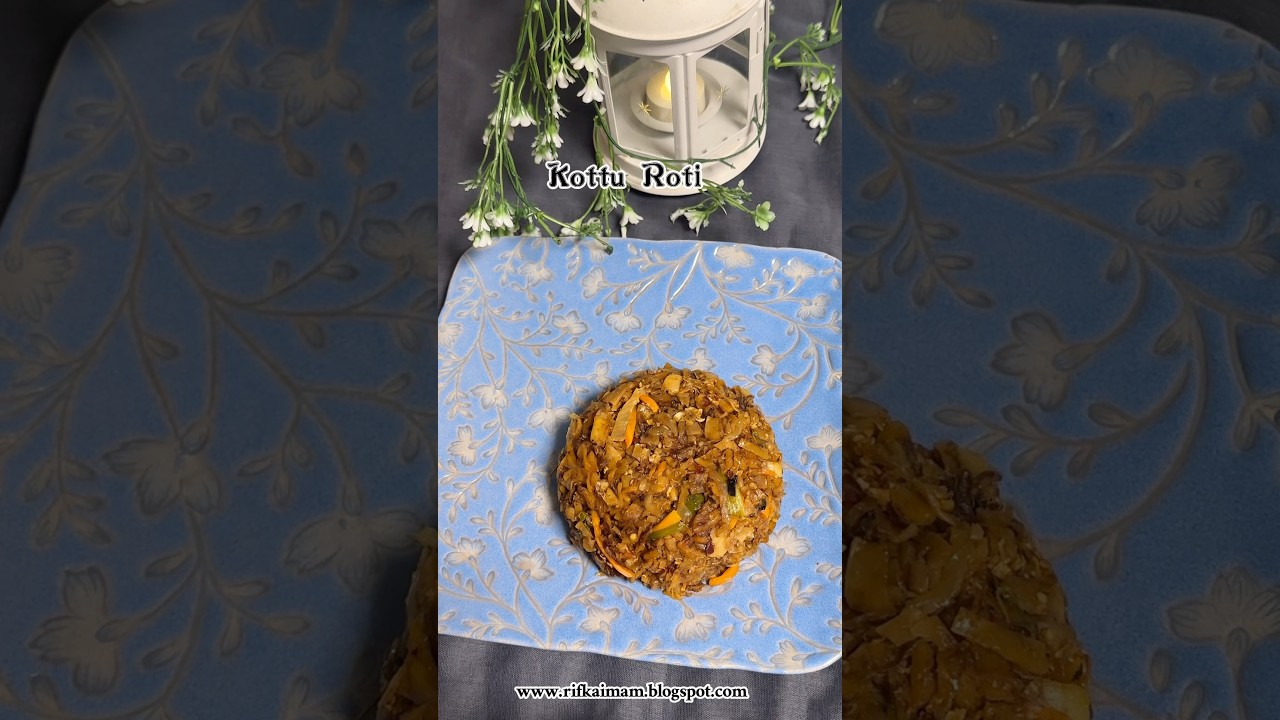Kottu Roti : #kottu #dinnerrecipe #srilankanstreetfood  #chicken Recipe added in the first comment