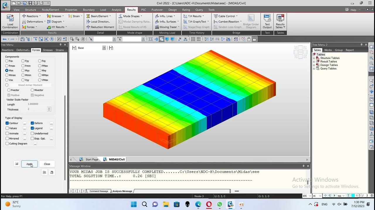01 SLAB DESIGN IN MIDAS CIVIL