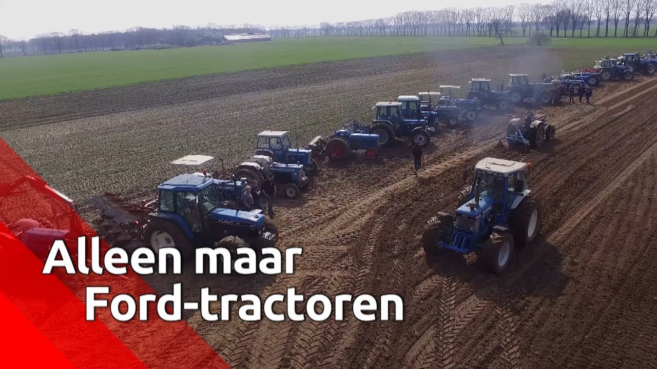 Het is lekker op de trekker in Heesch | FORD werkdag