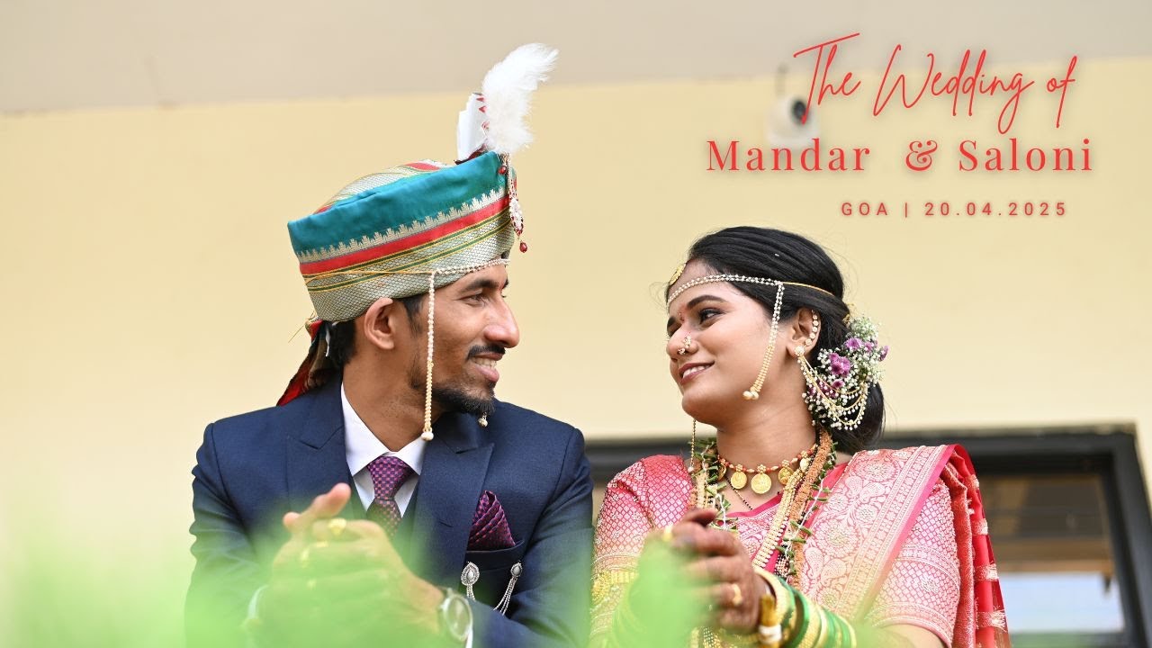 TRENDING CINEMATIC  WEDDING FILM IN GOA I MANDAR + SALONI I LATEST WEDDING SONG I LOVE STORY I GRAND
