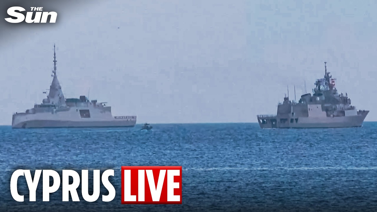 LIVE: Greek frigates enter Cypriot waters following Iranian drone strikes on UK base