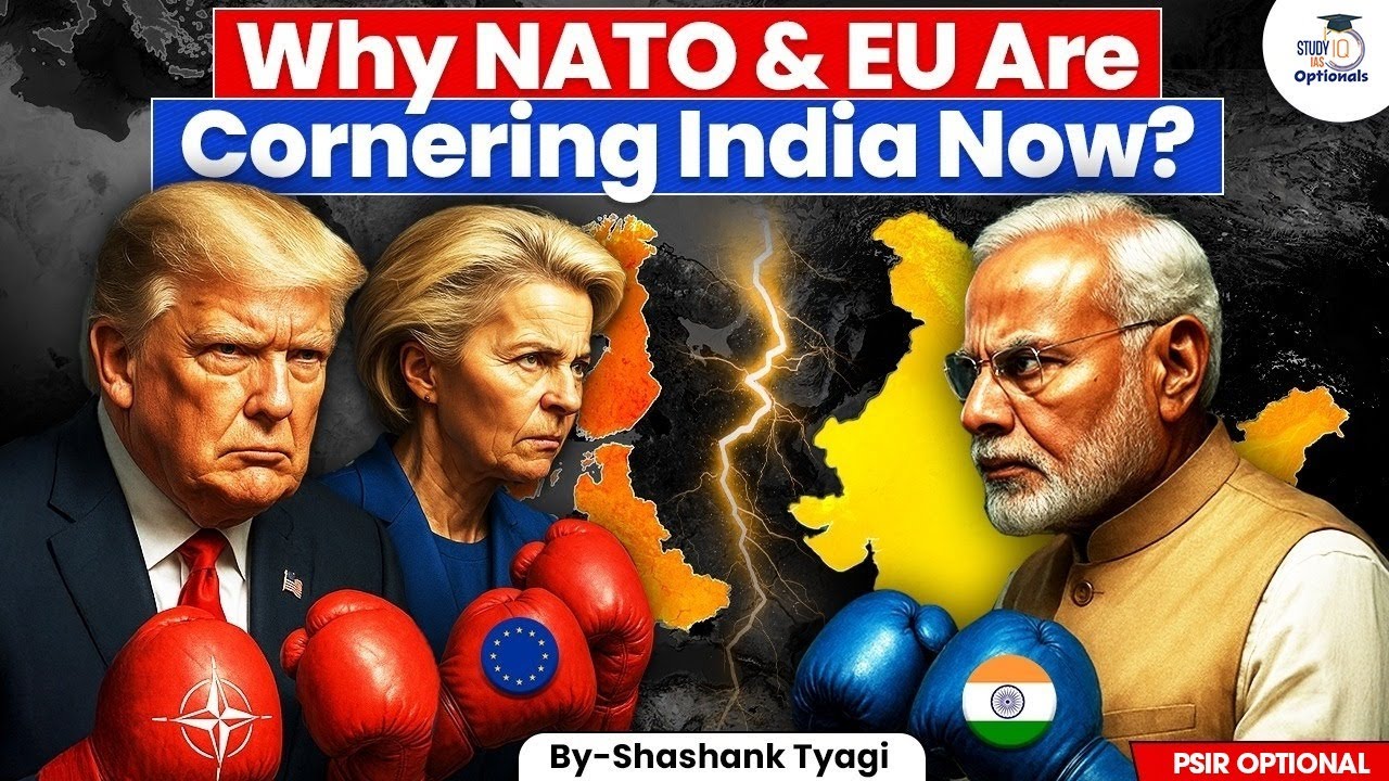 Why India Has Become NATO’s Biggest Threat? By Shashank Tyagi | Geopolitics | UPSC Optionals StudyIQ