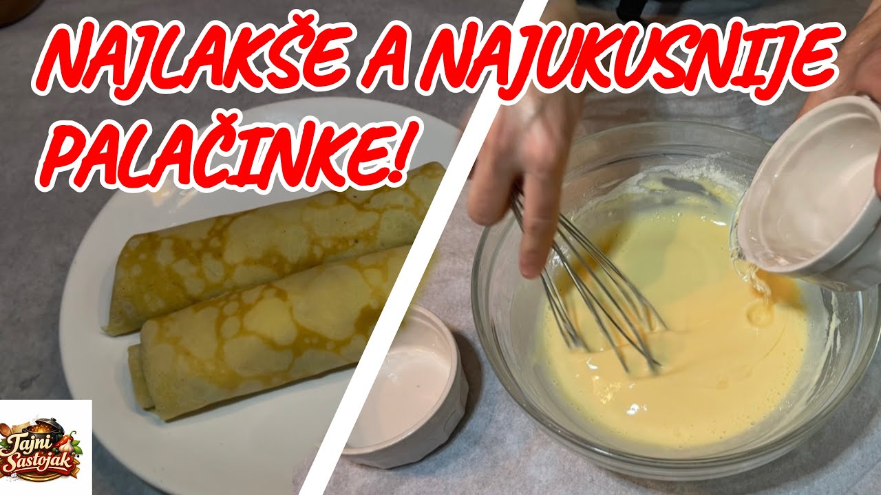 NAJLAKŠE A NAJUKUSNIJE PALAČINKE!