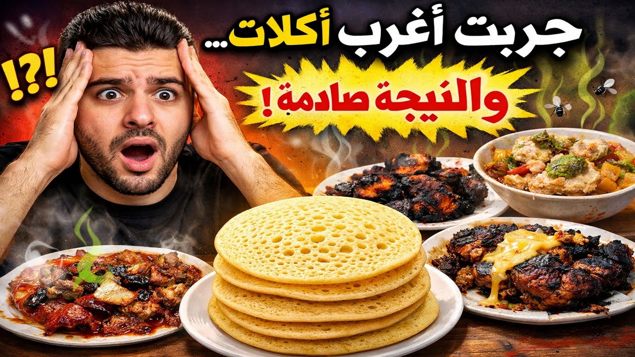 شوهة البغرير الجزائري وفضيحة الطبخ الجزائري في رمضان🤣خنشلة الثراث المغربي
