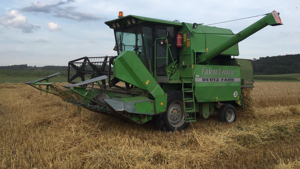 (Cabview) Erste Gerste 2020 dreschen mit Deutz-Fahr Farmliner 3370