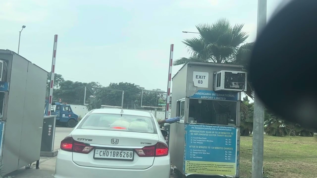 Chandigarh Airport Parking Charges 2023 #chandigarh #chandigarhairport #chandigarhparking#viral
