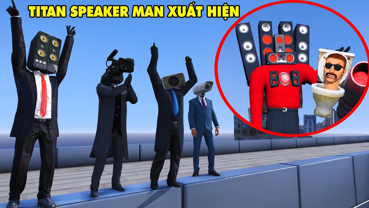 TITAN SPEAKER MAN Tiêu Diệt Đoàn Quân SKIBIDI TOILET Của BOSS G-MAN Trùm Cuối Trong Khu Quân Đội #3