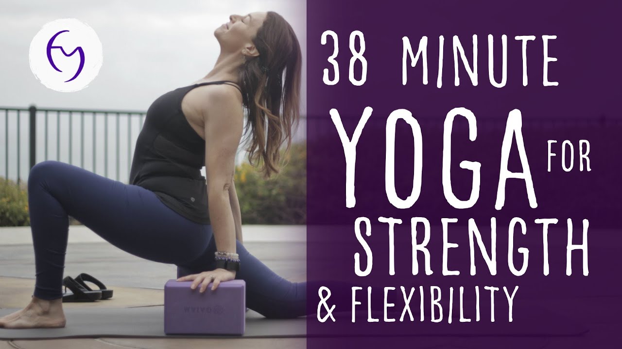 Vinyasa Flow Yoga For Strength and Flexibility (40-min)