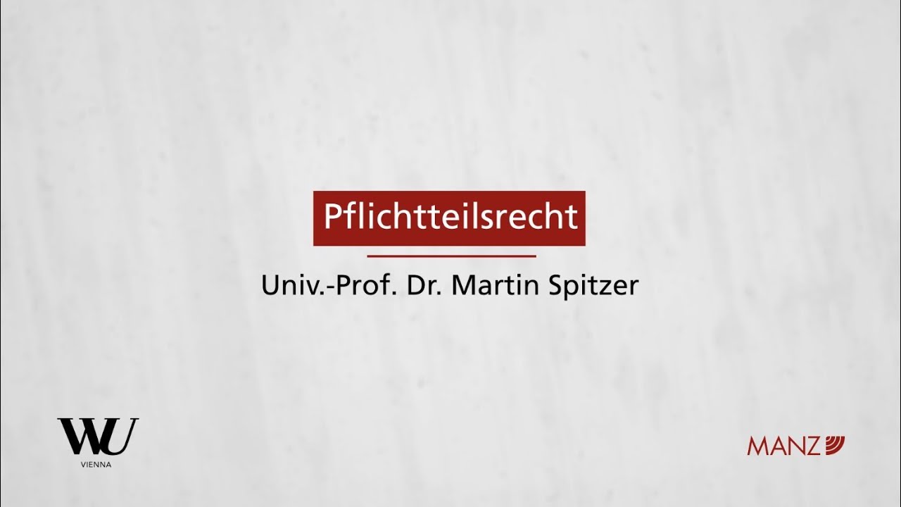 Perner/Spitzer/Kodek - Abschnitt 9.4 - Pflichtteilsrecht