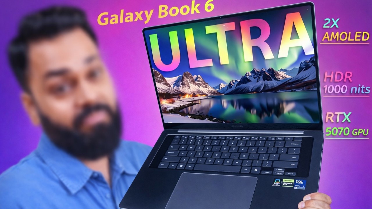 Galaxy Book 6 Ultra Review ⚡ INSANE Power & Design!
