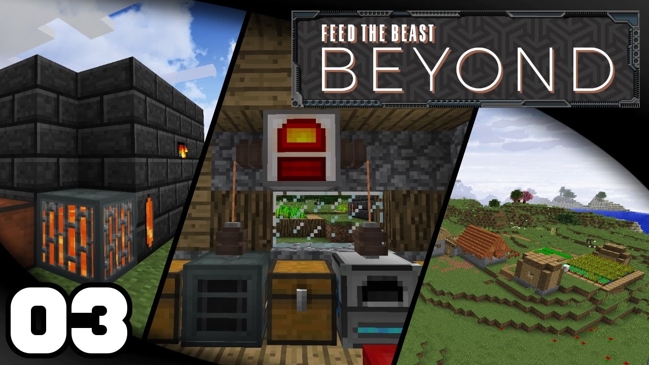 FTB Beyond - Ep. 3: Tinker's, Toast, and Terraforming Timelapse