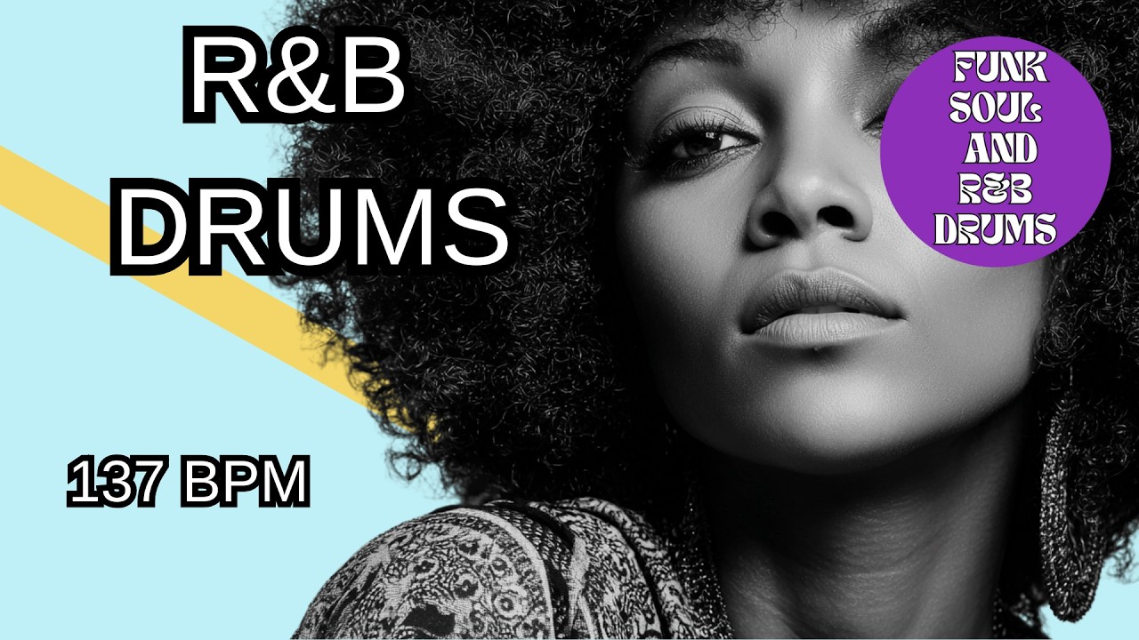 137 BPM Modern R&B Drum Loop | Energetic Trap Soul