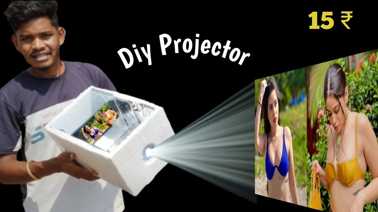 सिर्फ 5 मिनट में Projector बनाकर लो सिनेमा वाला मजा | How to Make Smartphone Projector at Home