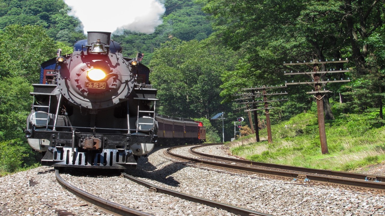 Reading & Northern 425: 4th of July Thunder in the Gorge: July 2021 (4K)