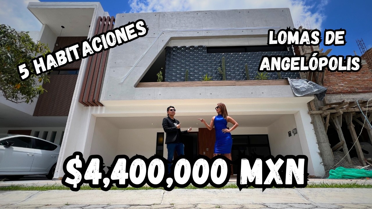 ¡Tu Nuevo Hogar en Lomas de Angelópolis, PUEBLA! Descubre Espacios Increíbles 🌟 5 HABITACIONES 😎