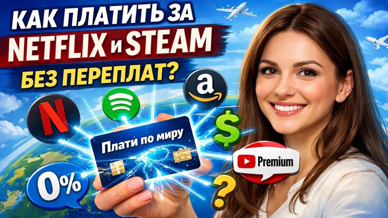Зарубежные сервисы снова доступны! Платим картой «Плати по миру»