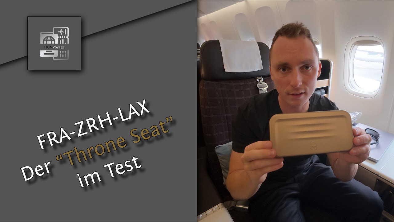 @FlySWISS Business Class auf der 777-300ER: Frankfurt - Zürich - Los Angeles | Der 